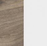 Тиквуд темный/Белый бриллиант