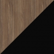 Дуб/Черный