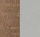 Дуб Сонома/Алюминий