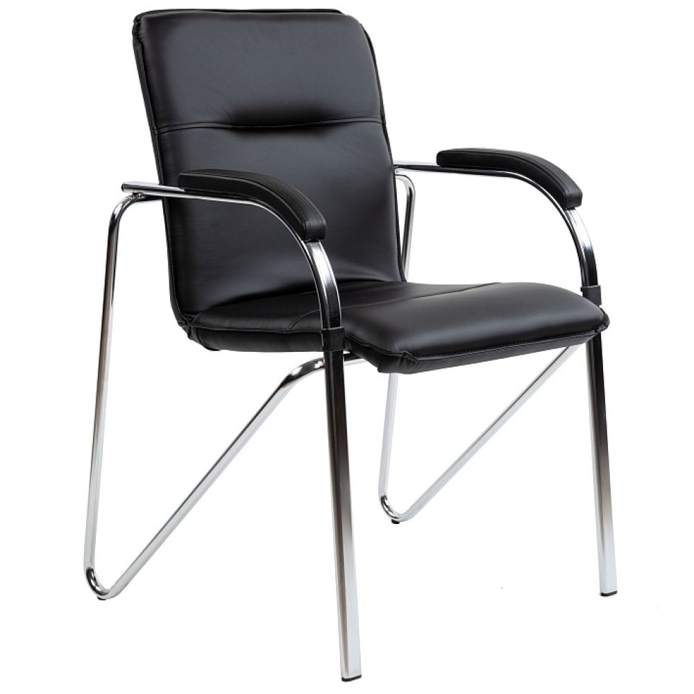 Кресло посетителя CHAIRMAN 850 Н (N) (комплект из 6 шт) Черный