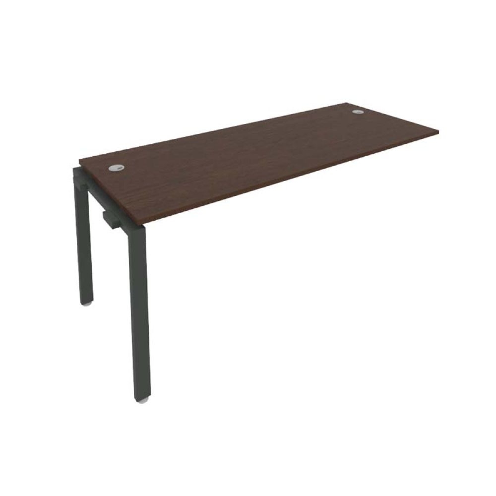 Проходной наборный элемент рабочей станции Metal System Б.ПРС-СП-1.5 Венге/Антрацит