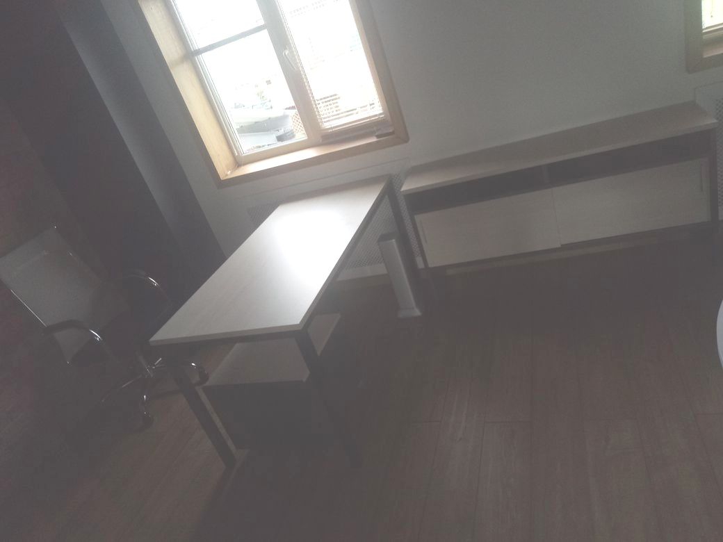 Стол на металлокаркасе Инновация I-31 Вяз Нэнси/Антрацит