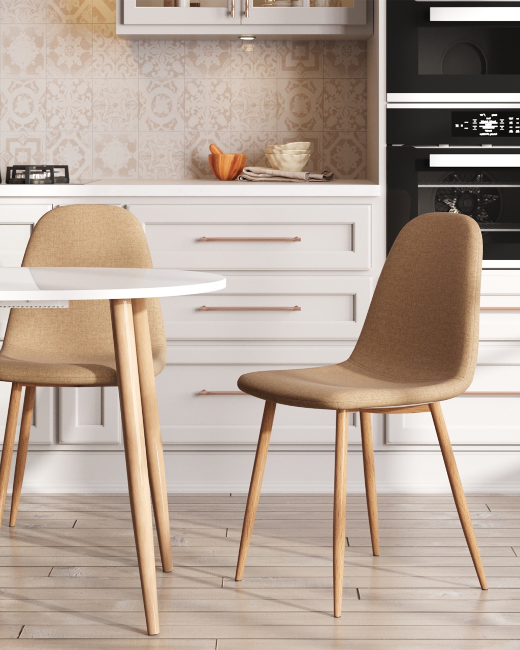 Стул Валенсия SN NEW бежевый рогожка