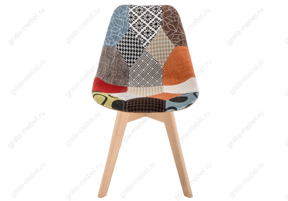 Стул деревянный Mille multicolor