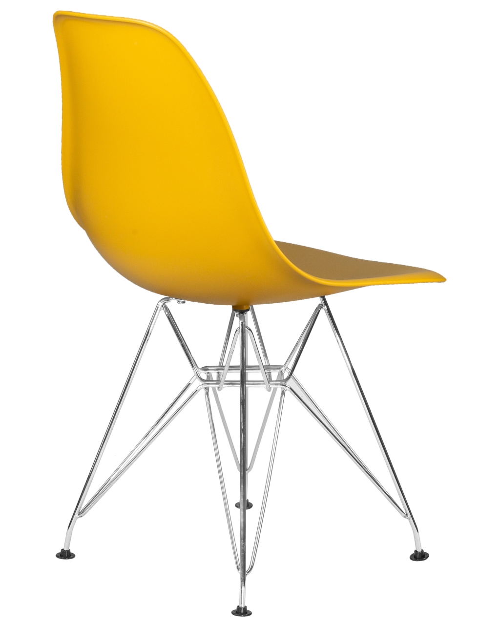Стул обеденный DOBRIN DSR ножки хром Горчичный Y-03