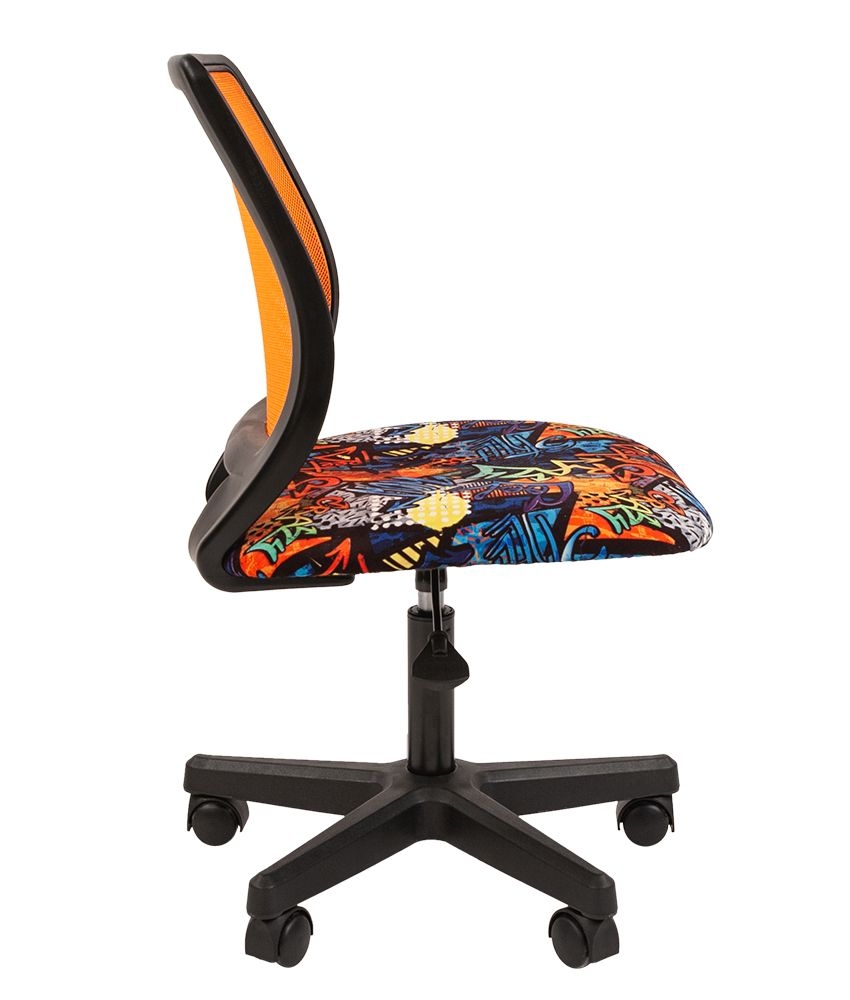 Детское кресло Chairman ТИН (Kids) 112 черный пластик CRAZY/TW-66