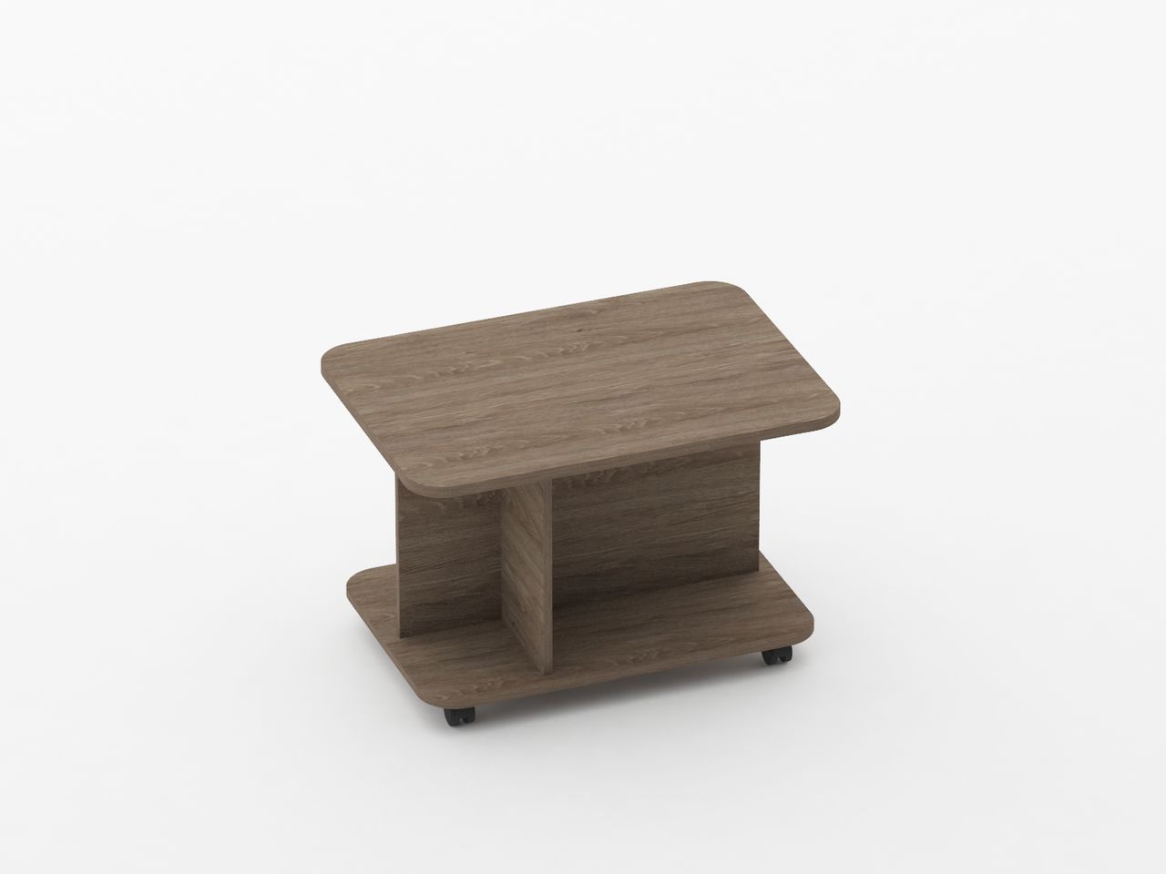 Стол журнальный Glassy 4.10 Дуб Верцаска/Туя