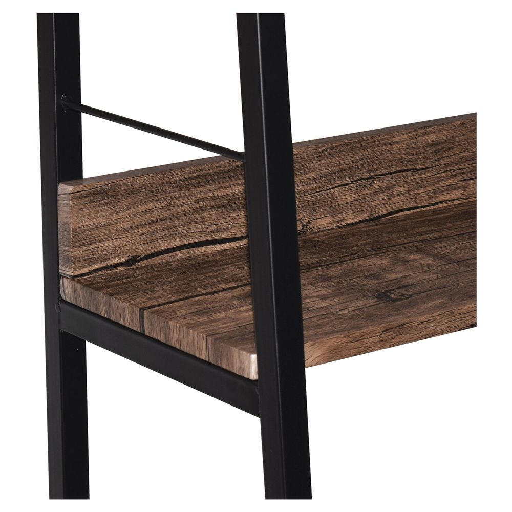 Стеллаж на металлокаркасе BRABIX LOFT SH-003 Мореный дуб