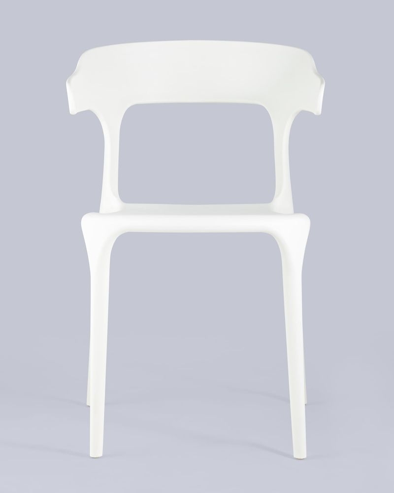 Стул пластиковый Neo с подлокотниками Белый