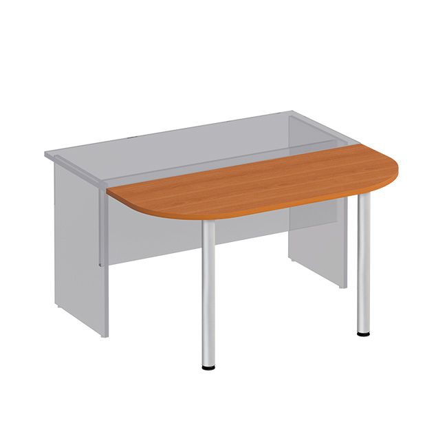 Брифинг-приставка на хромированных опорах Формула ФР 433-1 Ольха