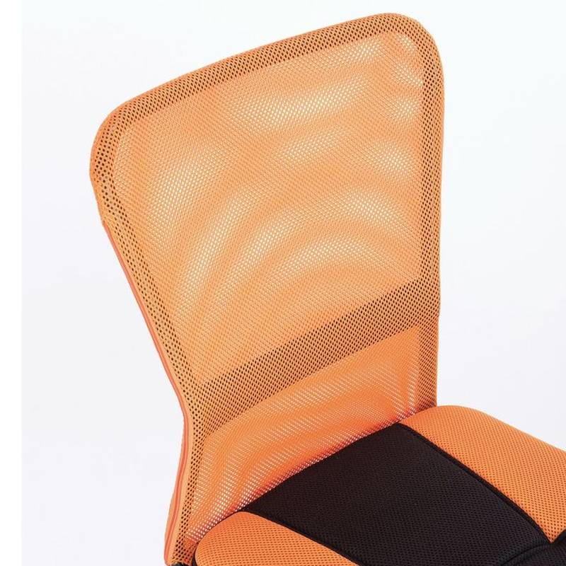 Кресло компактное BRABIX Smart MG-313 Черный-оранжевый