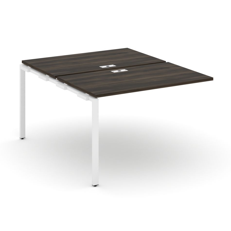 Двойной наборный элемент рабочей станции CONCEPT CN.DNRS-002 Дуб Мали Белый