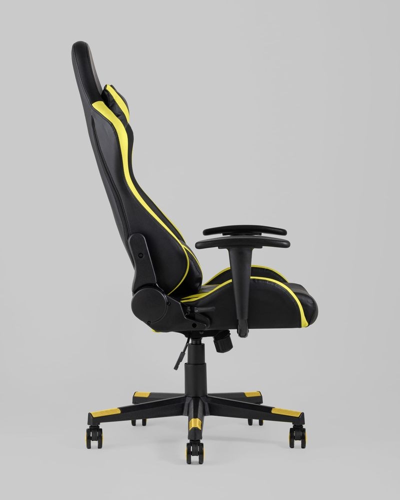 Геймерское кресло ТопЧаирс Галлардо Желтый / TopChairs Gallardo