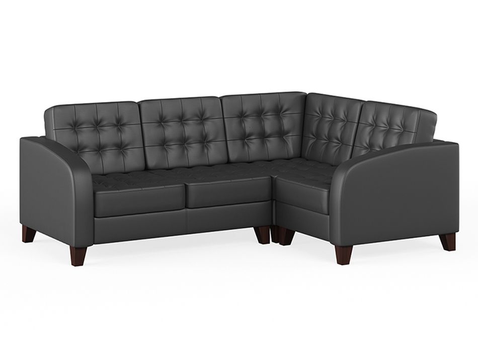 Секция 1-местная левая BASEL BSL32151001 Черная