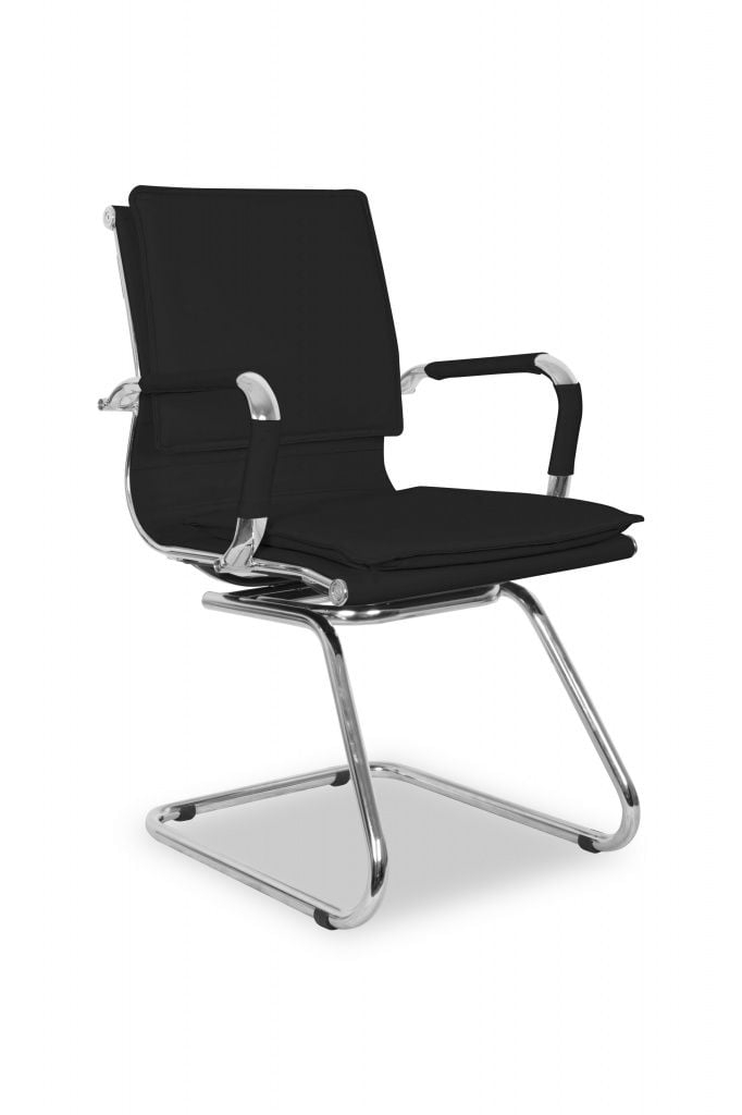 Кресло для посетителей CLG-617 LXH-C Black