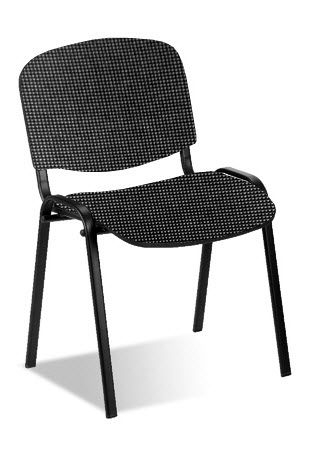 Стул для посетителей ISO BLACK (C-26)