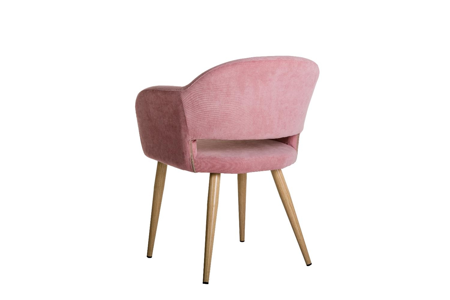 Стул Oscar Розов/Натуральный Дуб