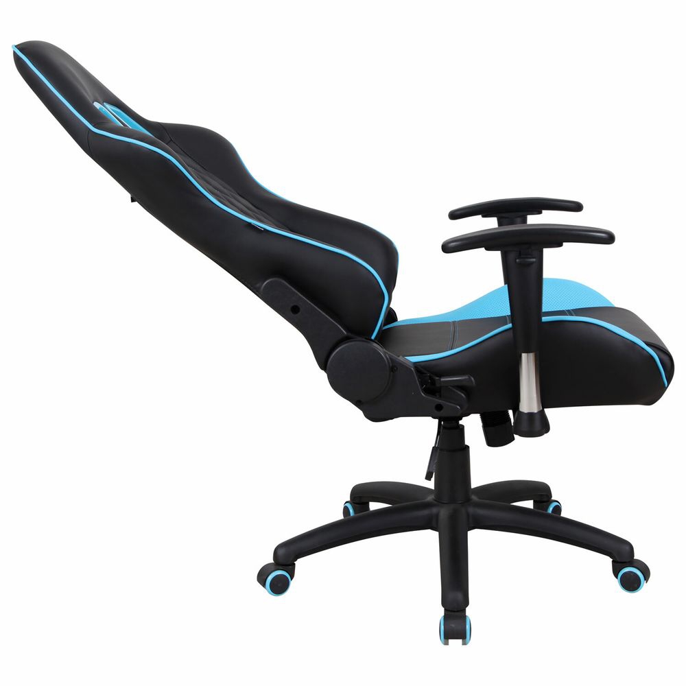 Кресло компьютерное BRABIX BRABIX GT Master GM-110 Черный-голубой