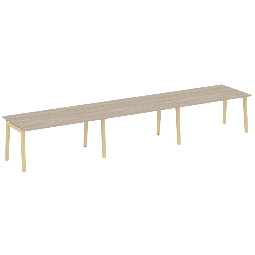 Стол переговорный (3 столешницы) ONIX WOOD OW.PRG-3.4 Дуб Аттик/Светлый