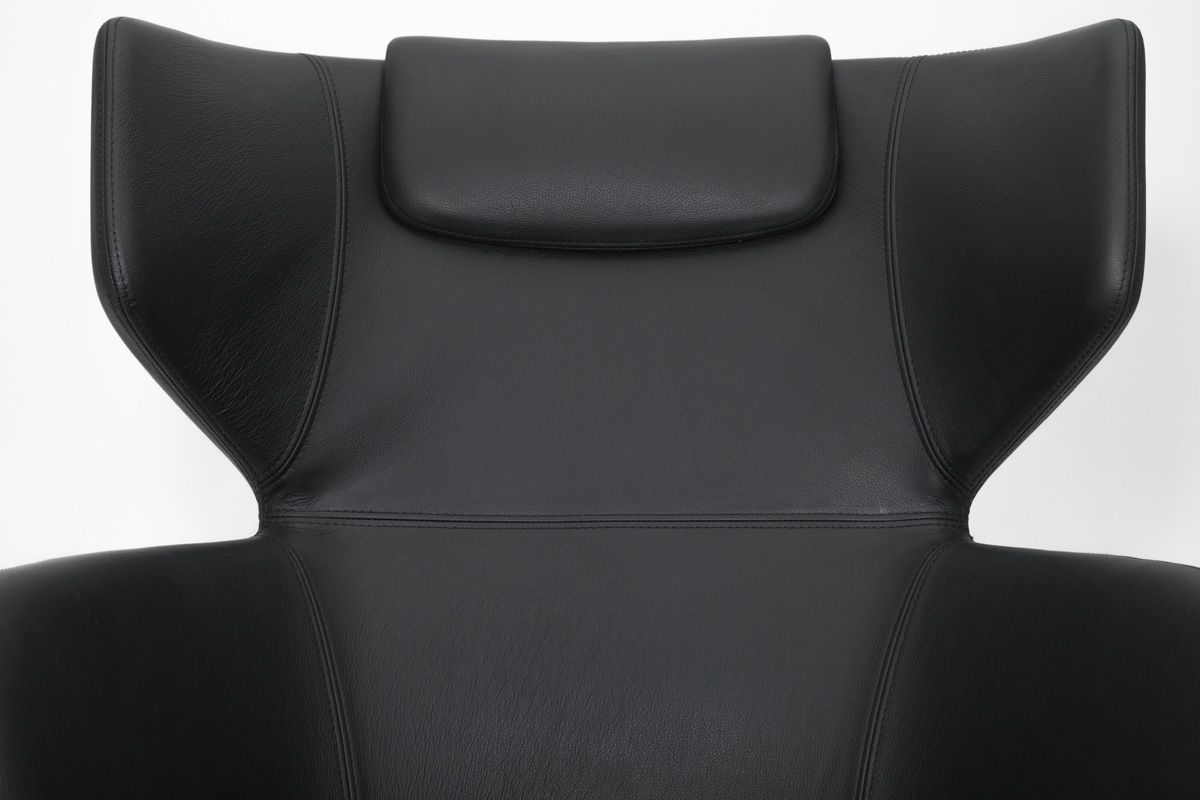 Кресло Recliner VENTO High R7 Dakota black Черное