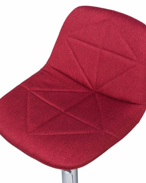 Стул барный DOBRIN DINA (бордовый) 2 шт