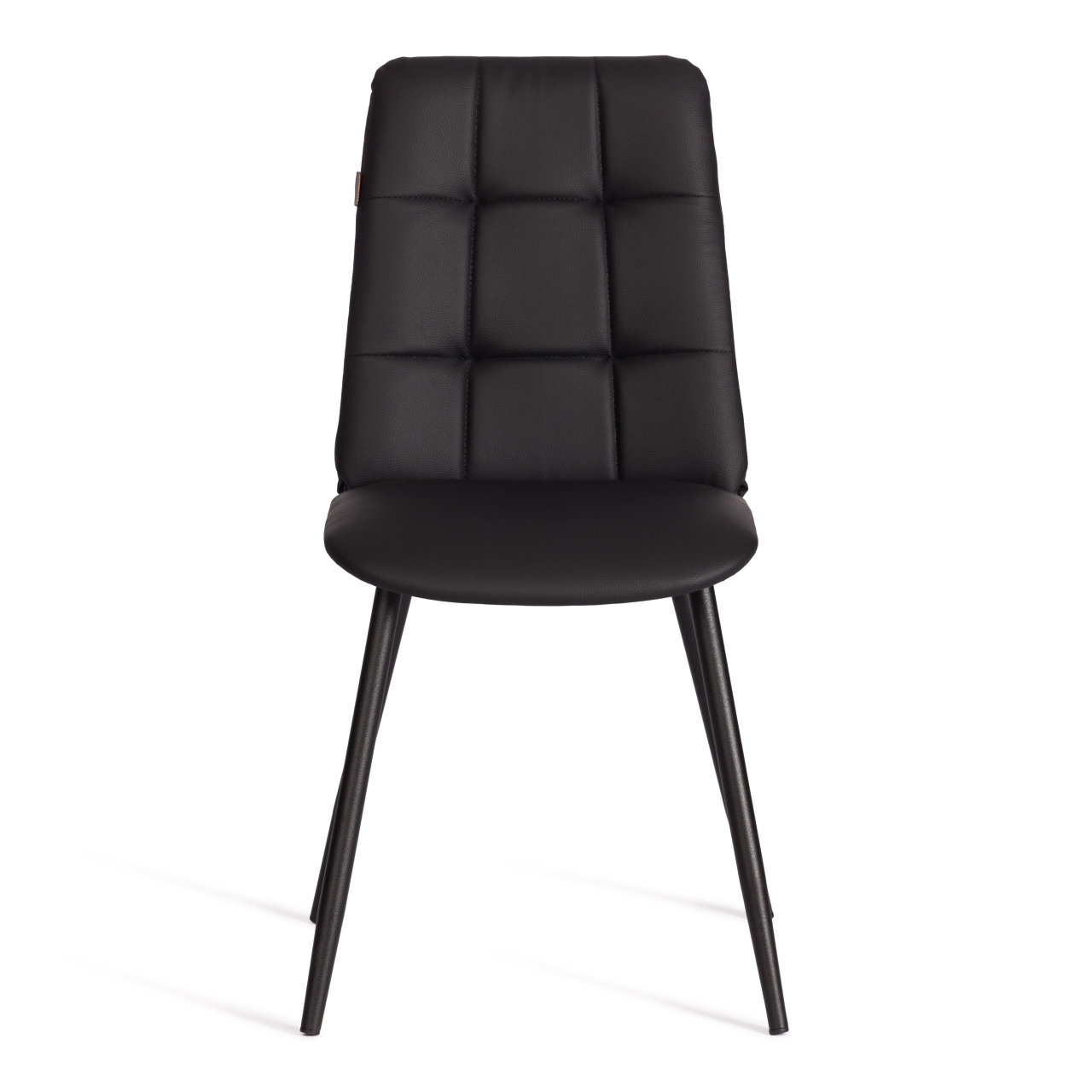 Стул обеденный Asti TREND, экокожа, черная, 47х54х86 см