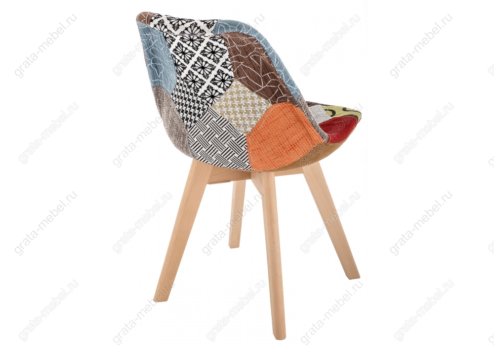 Стул деревянный Mille multicolor