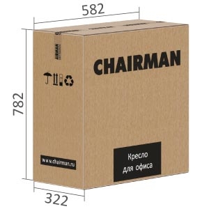 Кресло руководителя CHAIRMAN 289 NEW черный