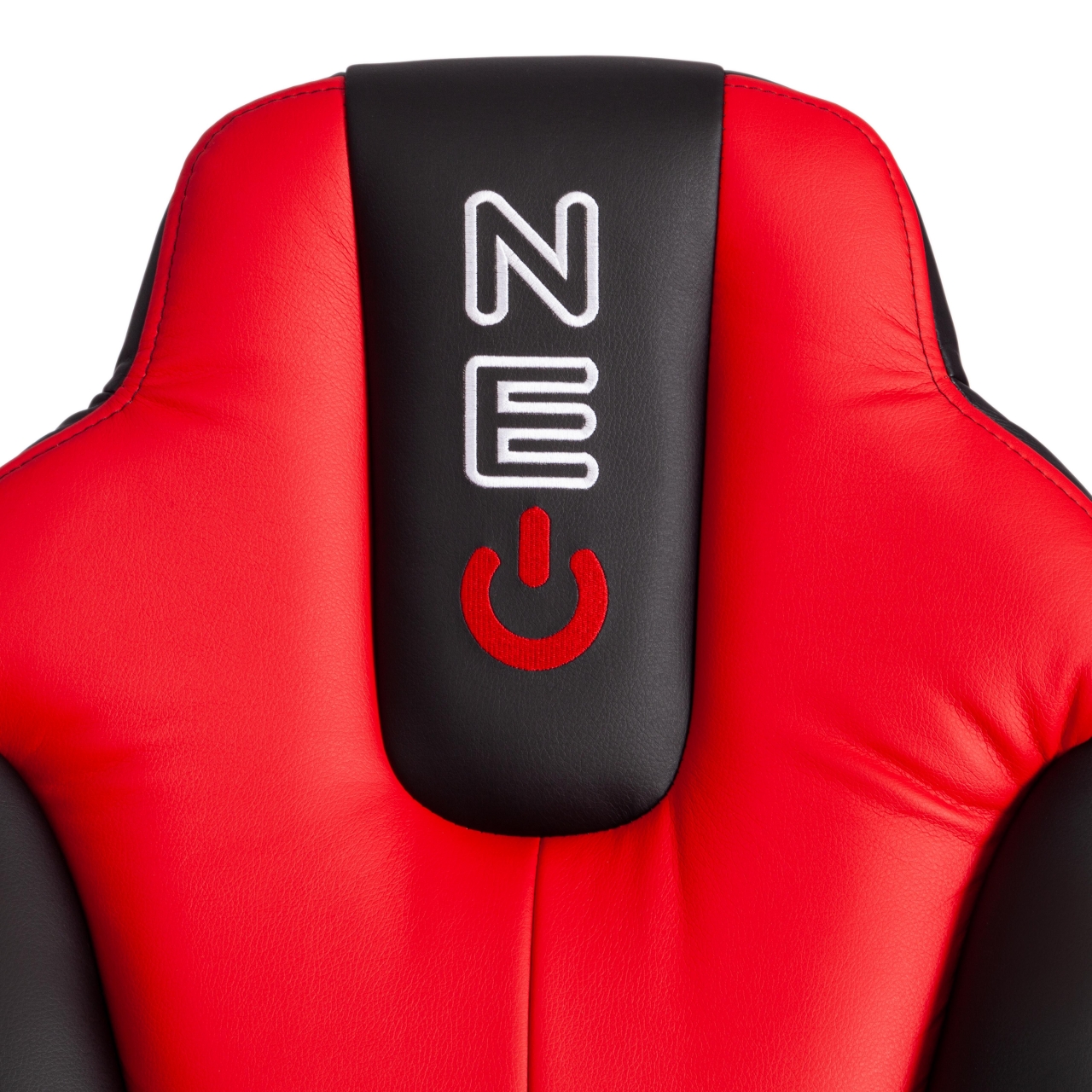 Кресло NEO 2 (22) экокожа Черный/красный 36-6/36-161