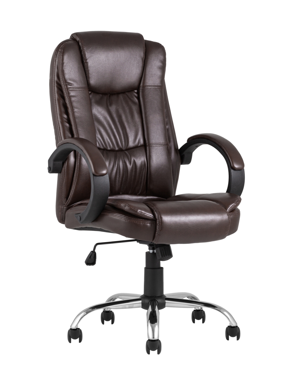 Кресло руководителя TopChairs Atlant Коричневое