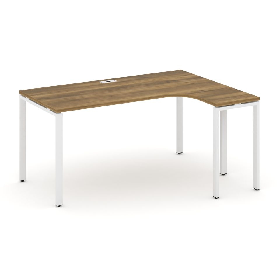 Стол эргономичный правый CONCEPT CN.OSA-002(R) Сандал Янтарный Белый