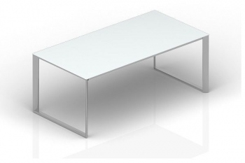 Стол рабочий CARRE 200х100х72см меламин Белый