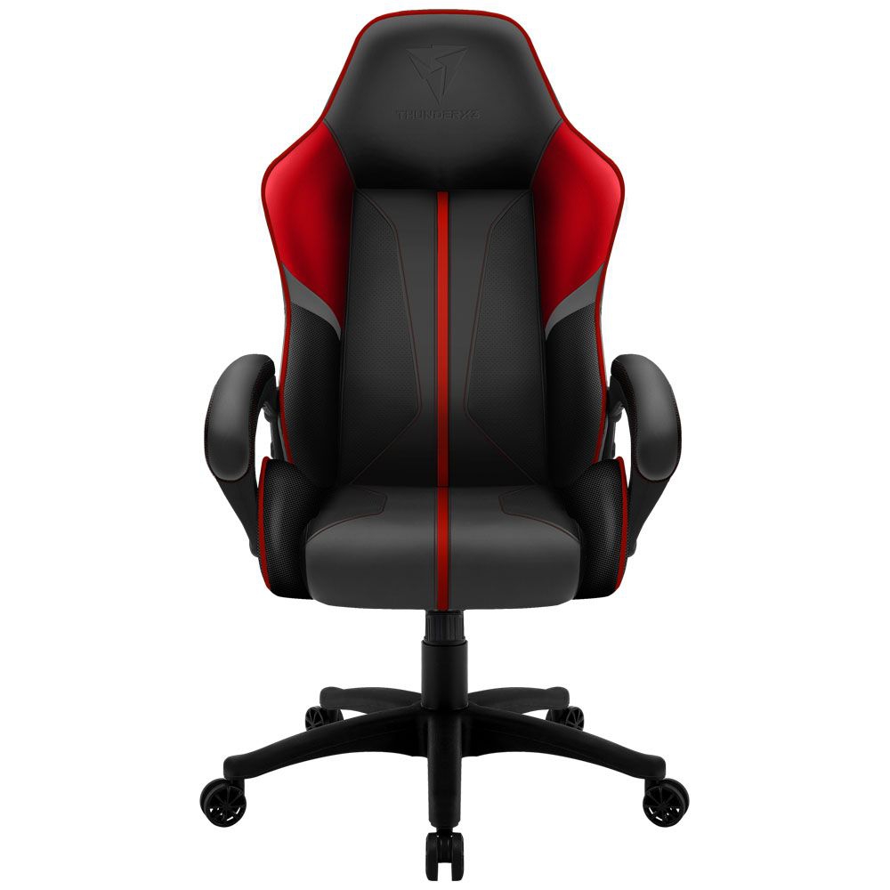 Геймерское кресло ThunderX3 BC1 Boss Fire AIR Grey-red