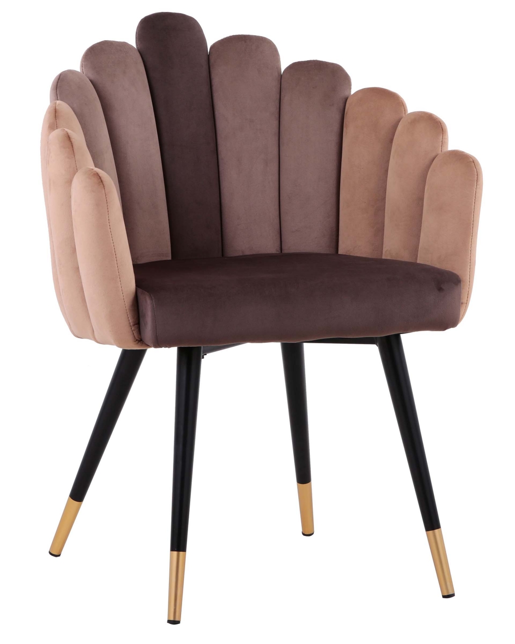 Кресло Камелия велюр Шоколад