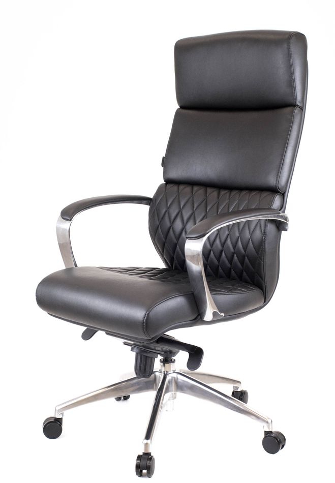 Кресло для руководителя Everprof President Кожа Черный