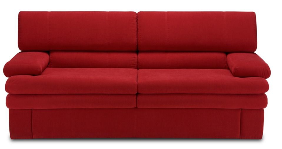 Диван трехместный Манхэттен 3 Красный (ткань)