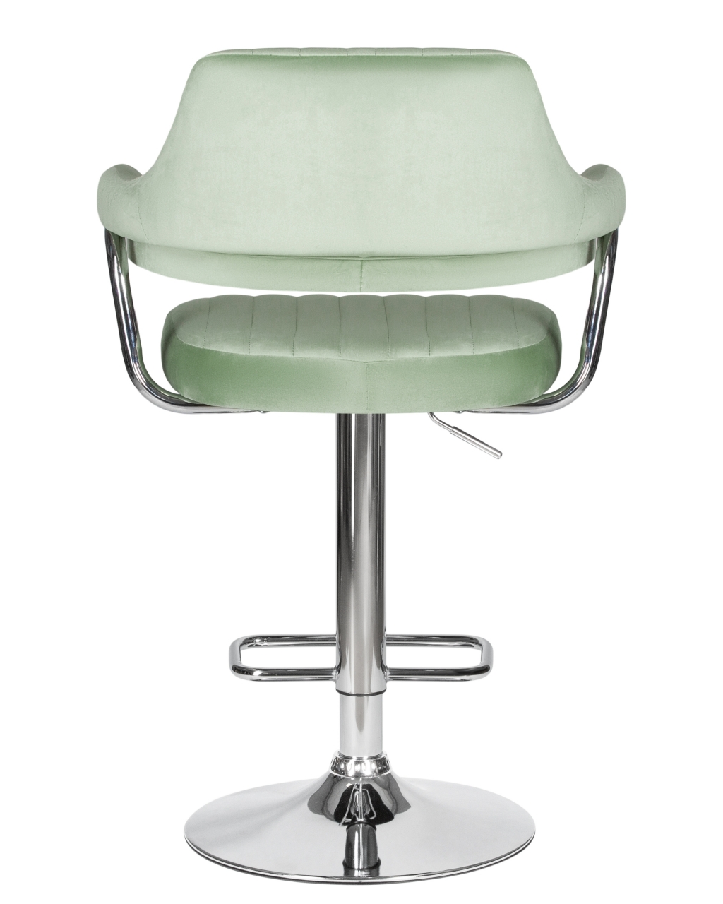 Стул барный DOBRIN CHARLY Пудрово-мятный велюр MJ9-87