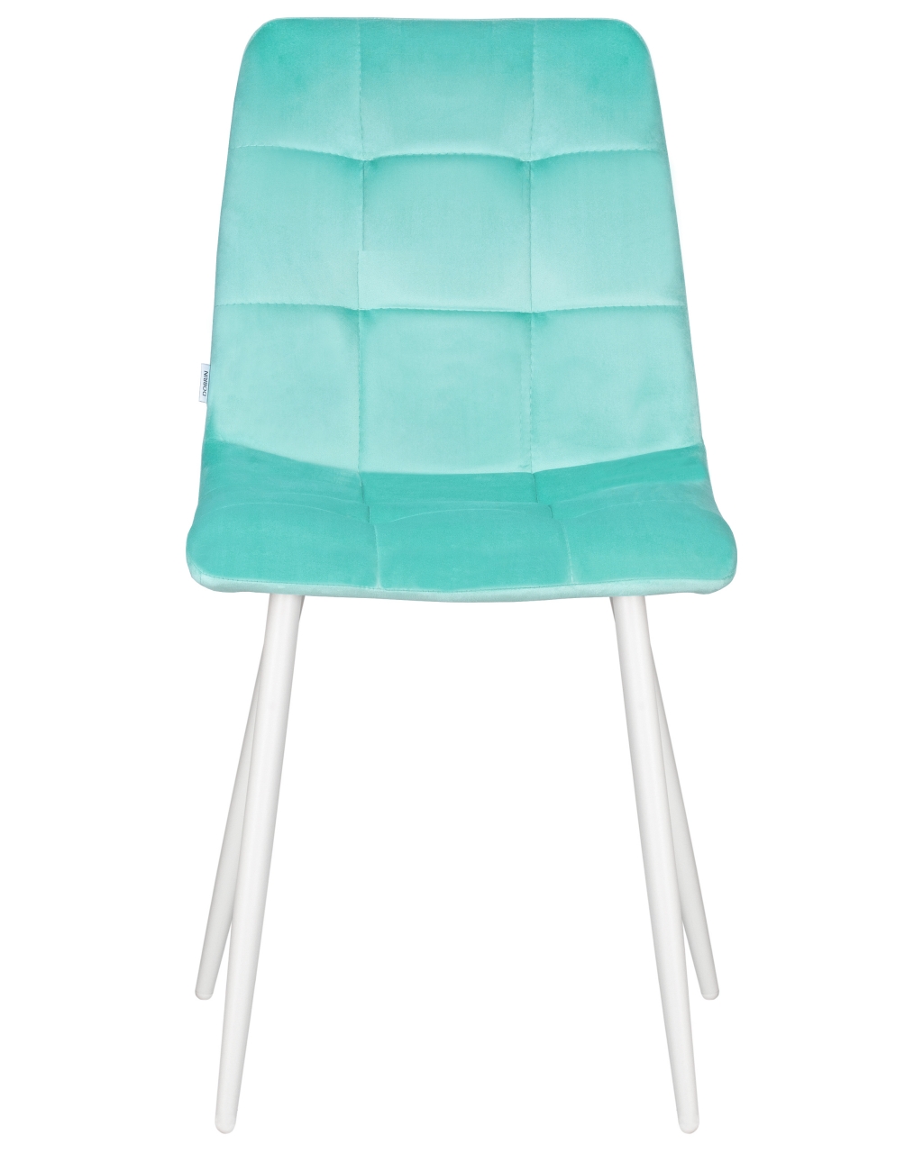 Стул обеденный DOBRIN CHILLY (Мятный Holland 50, основание белое) 4 шт