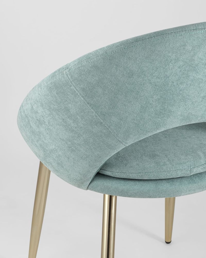 Стул Кензи рогожка Мятный