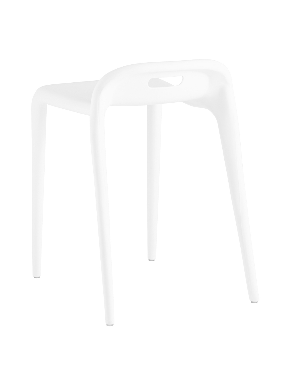 Табурет Sletten пластик Белый