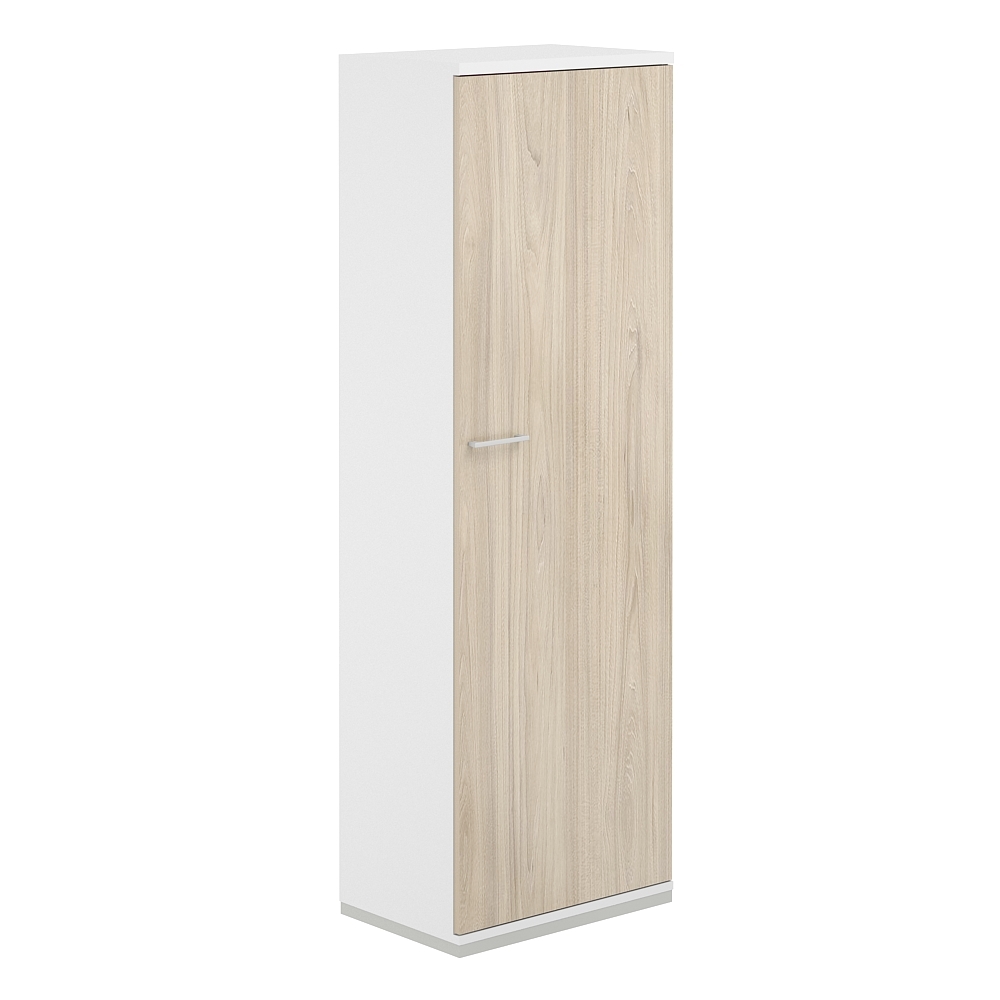 Гардероб 600х400х1833 АГ.223.ВХ.ВХ.АР.Р / AG.223.WH.WH.AR.R