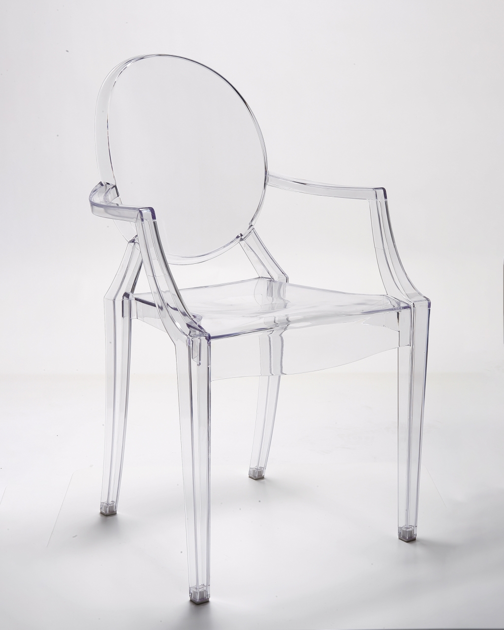 Стул Victoria Ghost с подлокотниками Прозрачный