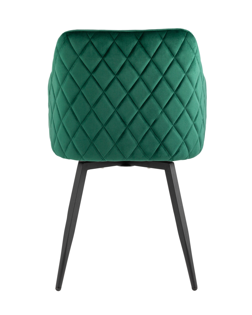 Комплект из двух стульев Ника вращающийся велюр изумрудный 2 шт.