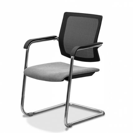 Стул офисный Домино спинка-сетка Фиолетовый