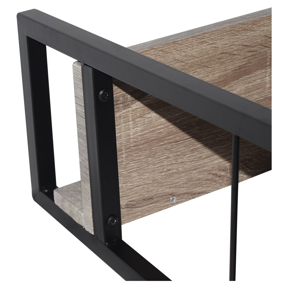 Стеллаж на металлокаркасе BRABIX LOFT SH-003 Дуб антик