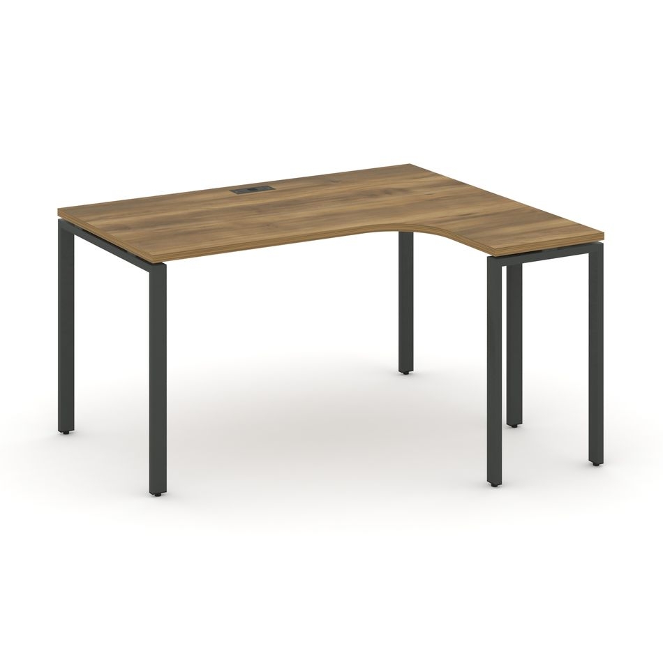 Стол эргономичный правый CONCEPT CN.SA-001(R) Сандал Янтарный Антрацит