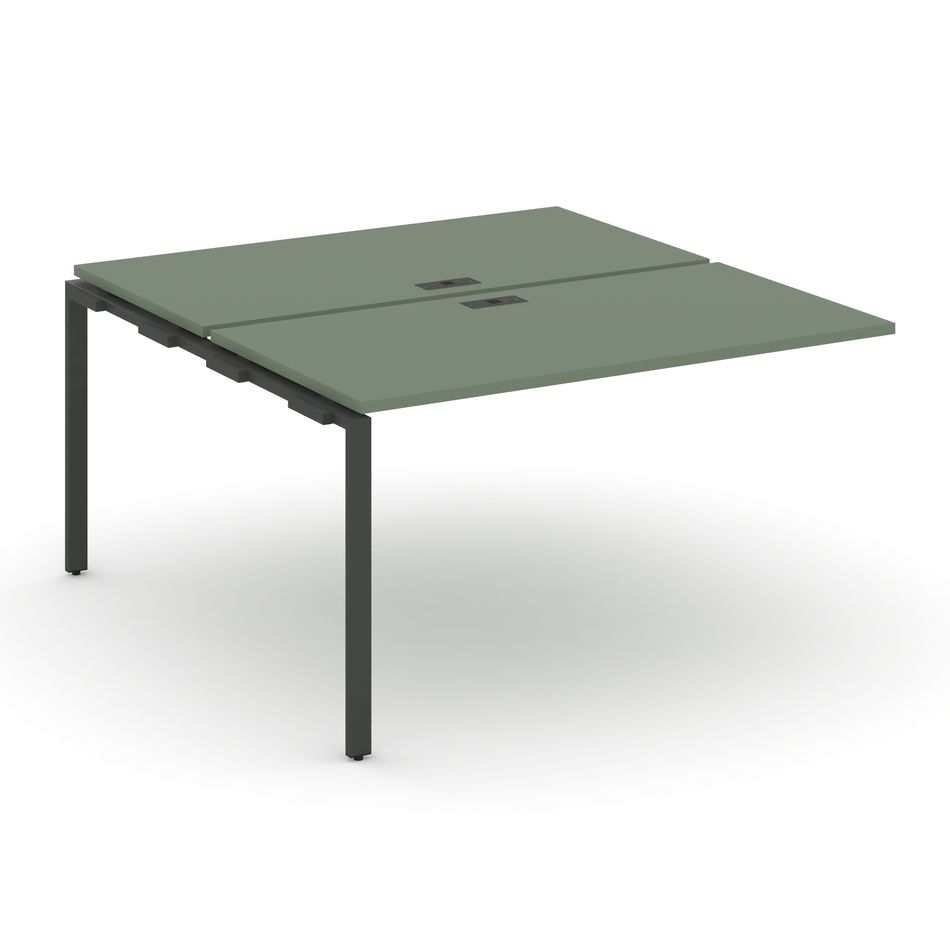 Двойной наборный элемент рабочей станции CONCEPT CN.DNRS-002 Кобо Антрацит