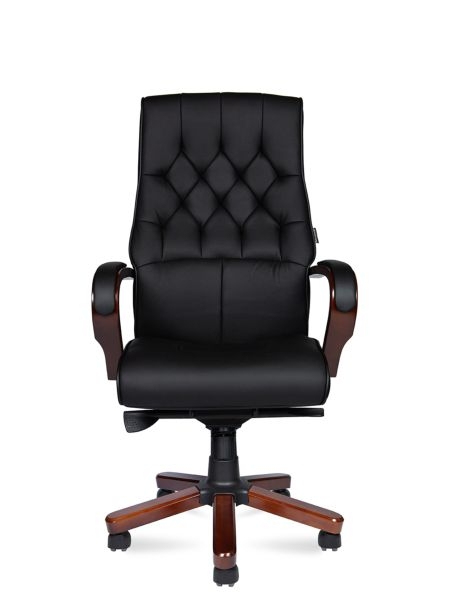 Кресло офисное Боттичелли П2338-Л02 леатхер Черный / P2338-L02 leather