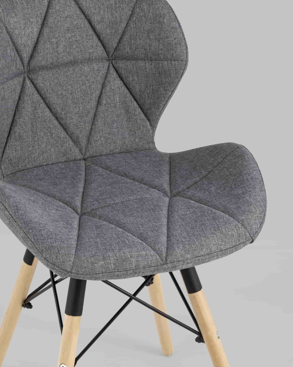 Стул Бон рогожка Темно-серый