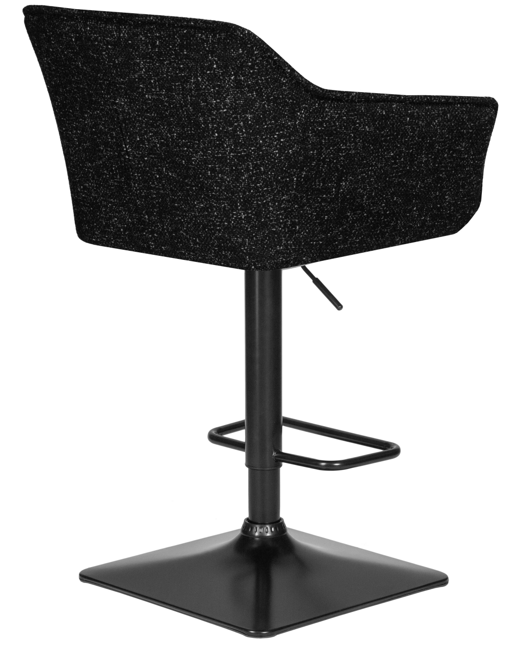 Стул барный DOBRIN RALF (черный твид (LEO18))